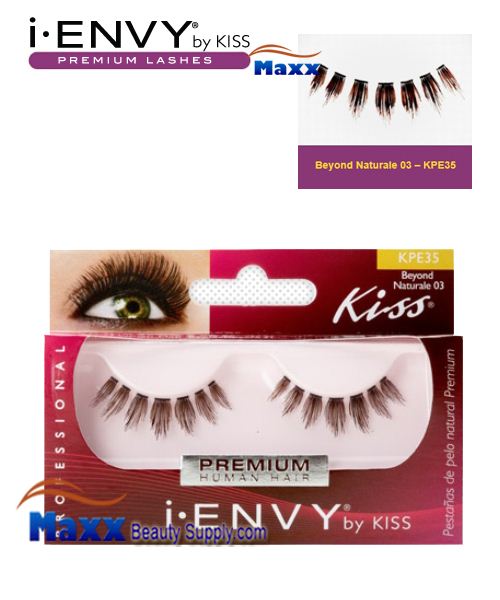 4 Package - Kiss i Envy Beyond Naturale 03 Eyelashes - KPE35